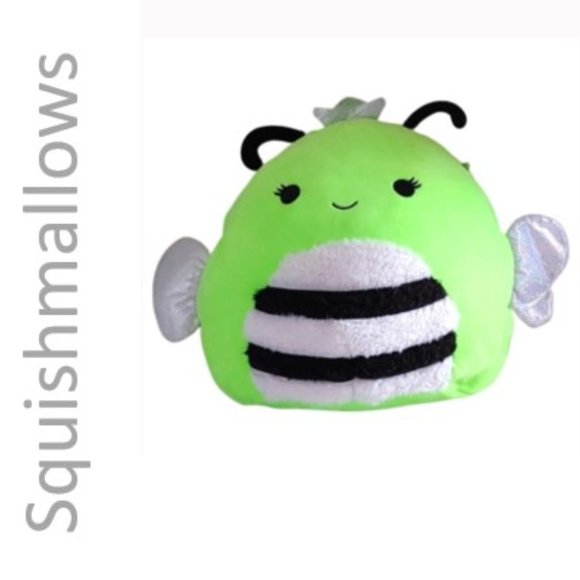 SQUISHMALLOW Sunny The Neon Green Queen Bee 12 inch (30cm) - Picture 1 of 10